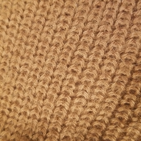💕REFORMATION💕 Evie Sweater ~ 100% Alpaca Wool Camel Brown XS - Picture 8 of 10